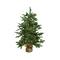 3ft. Pre-Lit Viella Norway Spruce Artificial Christmas Tree in Burlap Base, Clear Lights
